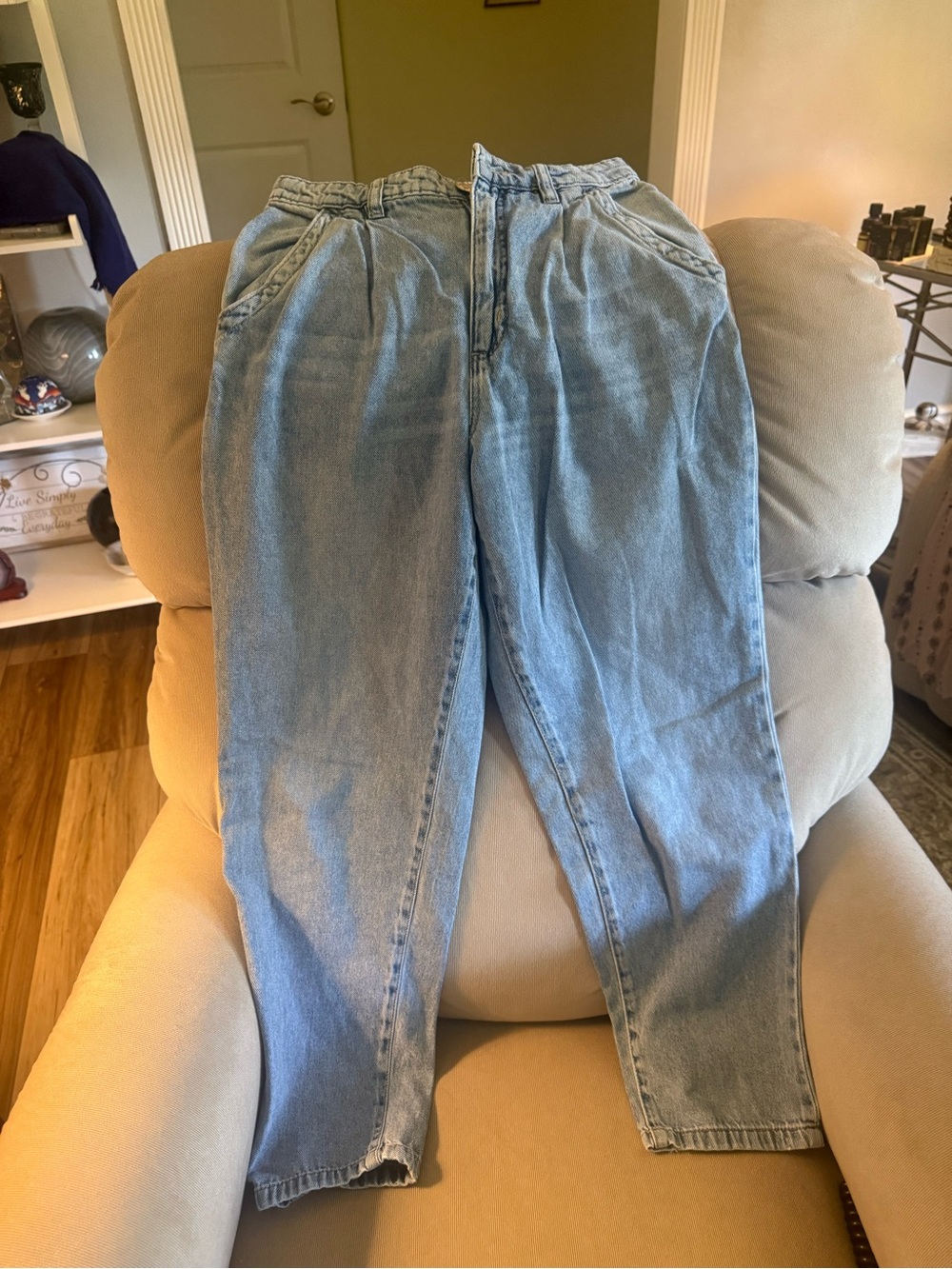 Garage Light Blue Skinny Women's Jeans